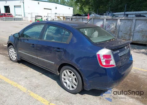 2012 Nissan Sentra 2.0 S from USA, damaged, VIN 3N1AB6AP2CL615575